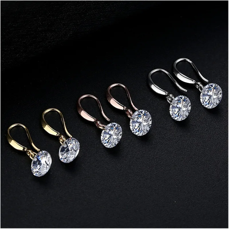 Женские Висячие серьги JQUEEN вечерние с кристаллами из кубического циркония