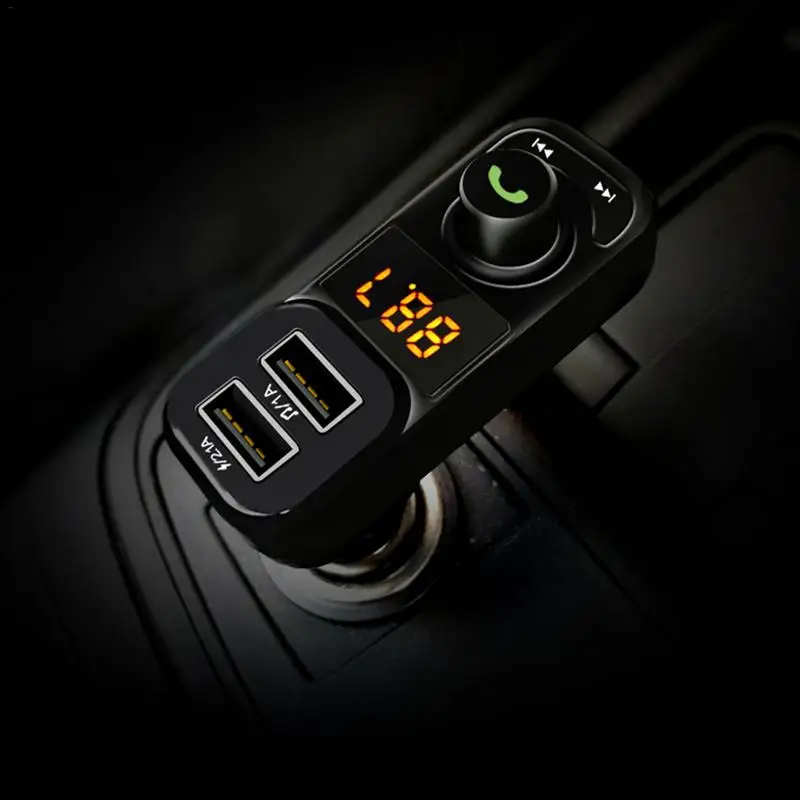 1Pcs Bluetooth Car Kit FM Transmitter MP3 Player Neutral Handsf Modulator Support Hands-free Calls | Автомобили и мотоциклы