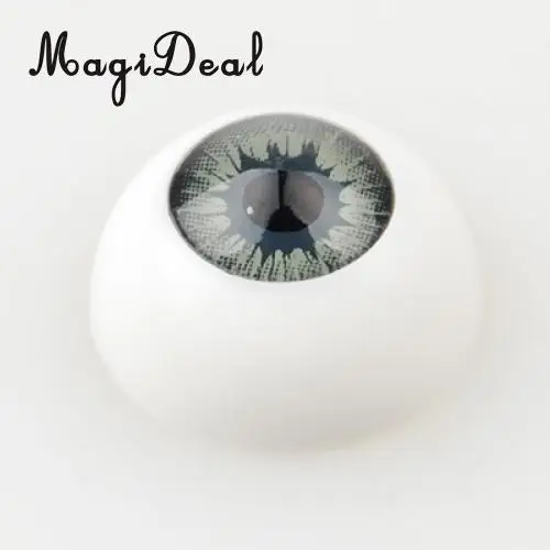 Полукруглые полые акриловые куклы MagiDeal 8 шт./компл. глаза для кукол глазные яблоки