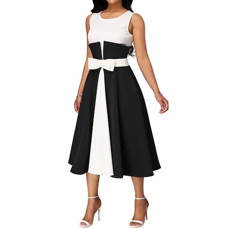 Женское элегантное платье большого размера летнее сексуальное черное винтажное