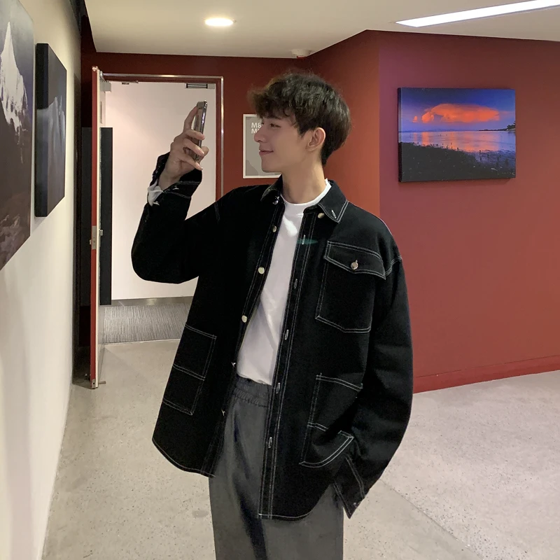 Новинка весна лето 2019 Популярная Корейская версия пары модная свободная