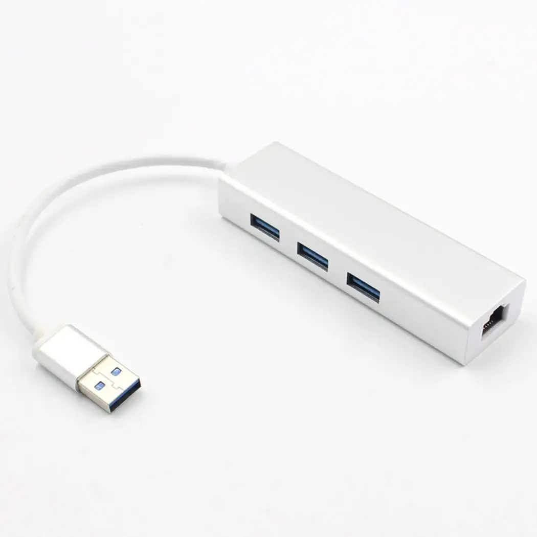 3 Ethernet XP 0 8 RJ45 Mac Порты Gigabit OS Гбит/с 6 Hub адаптер Многофункциональный LAN Windows 16 см 33
