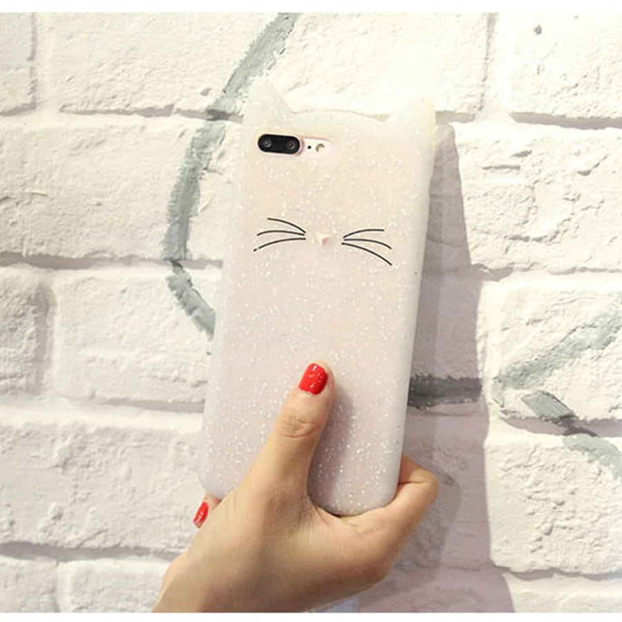 KISSCASE милый чехол для телефона с рисунком кота Samsung Galaxy S8 plus S7 S6 Edge чехлы J7 J5 J2 Prime A7 A5