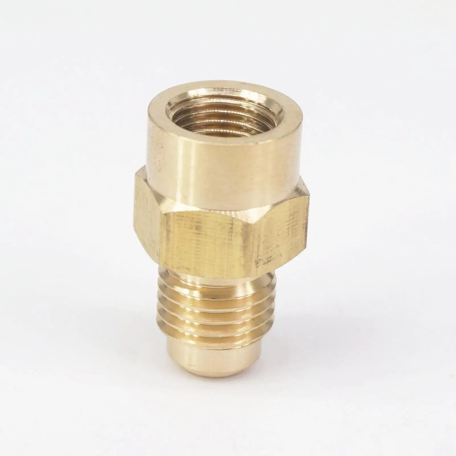 Фитинги для труб с внешним диаметром 1/4 дюйма 1/8 NPT женский латунный SAE 45 градусов