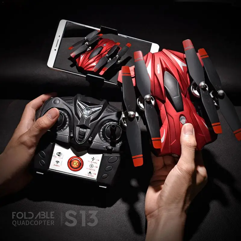 S13 WiFi Remote Control Folding Aircraft Toy Drone With Photography Video Multi-Function | Игрушки и хобби