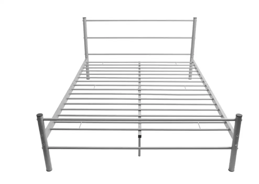 vidaXL Giantex Metal Steel Bed Frame with Stable Slats Headboard Footboard Bedroom Furniture |