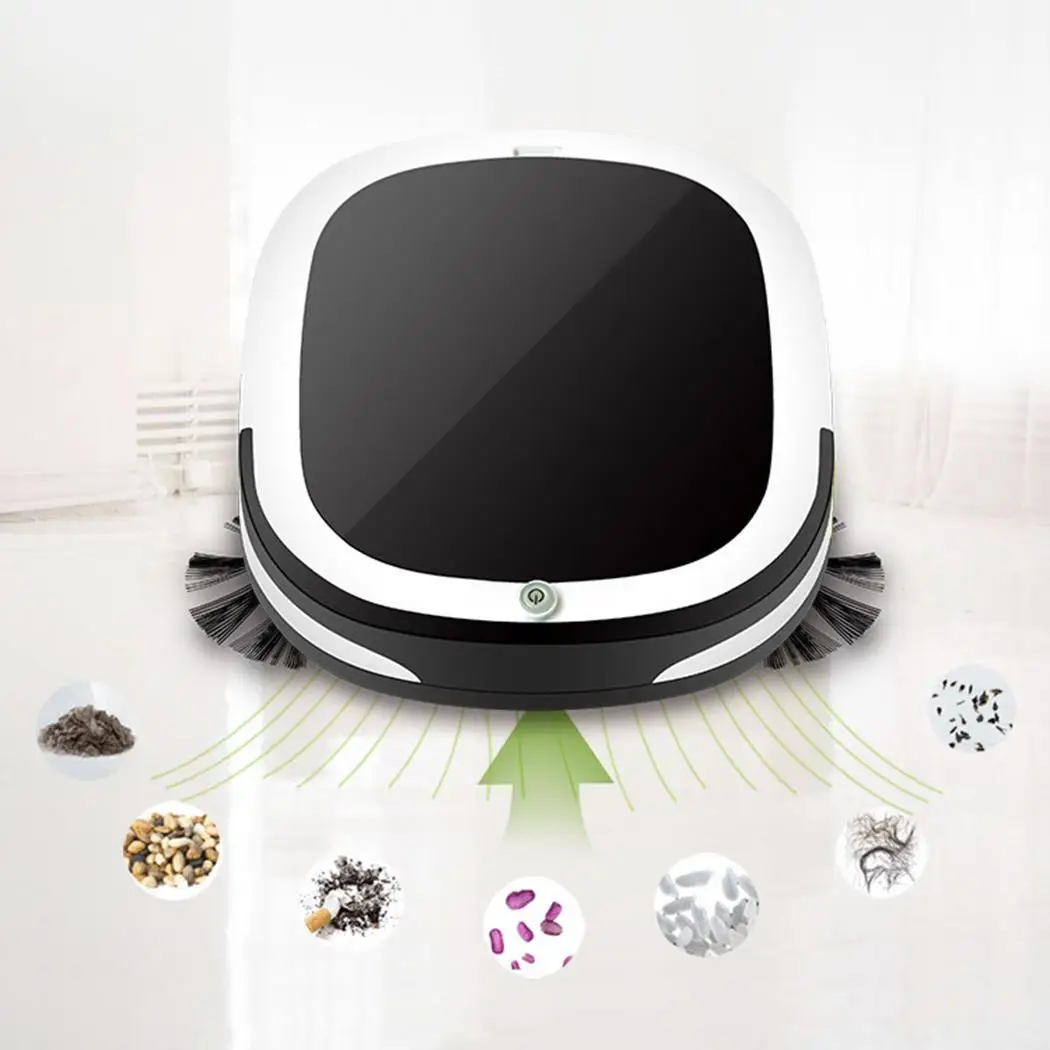 USB Rechargeable Electric Wireless Sweep Robot Dust Vacuum Household Floor Sweeping Intelligent Automatic Cleaner | Бытовая техника