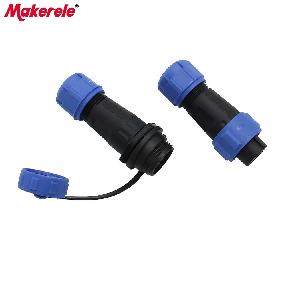 IP68 Aviation Waterproof Connectors Male And Female 13MM Butt Connector SD/SP13 3P Aeronautical Plug Socket | Обустройство дома
