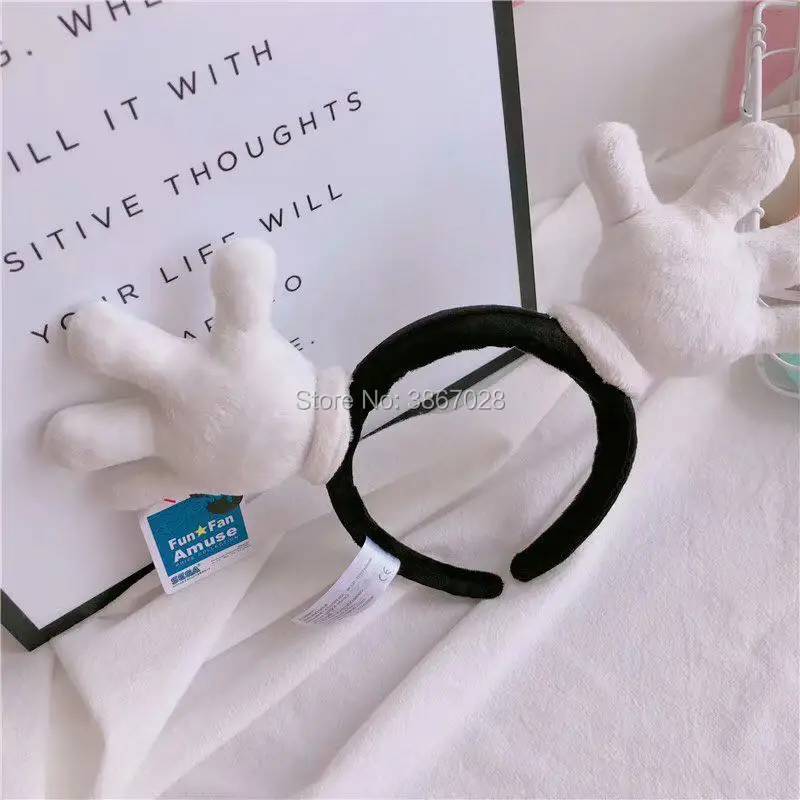 Минни Маус руки Микки с плюшевой подкладкой изображением Дональда Дака для ног