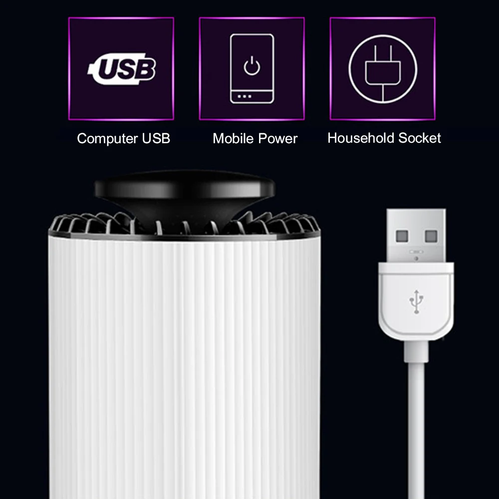 Антимоскитная лампа Zapper USB против комаров Электрический творческий DC5V нежный