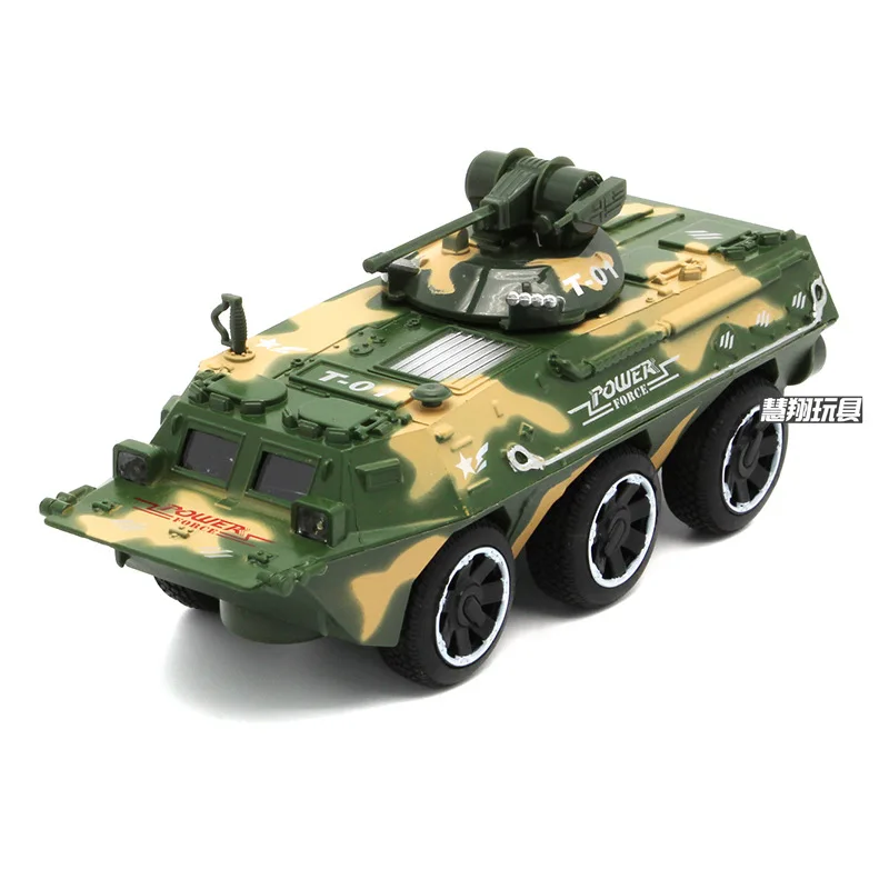 Armored Carriers Alloy Model with Light Simulation Sound 4 a Coating Children Military Toys |