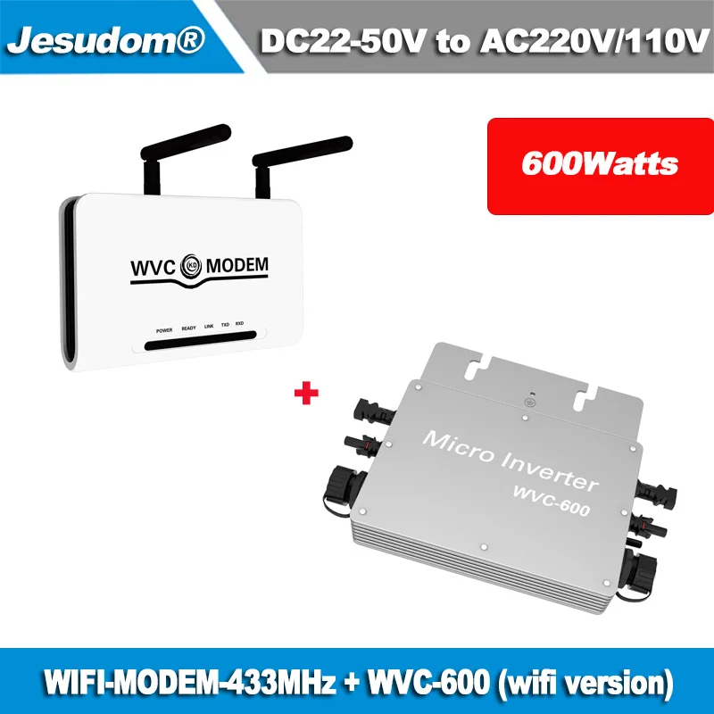 600 Вт Wifi версия микро сетки галстук инвертор с WIFI MODEM 433MHz для PV на интеллектуальную