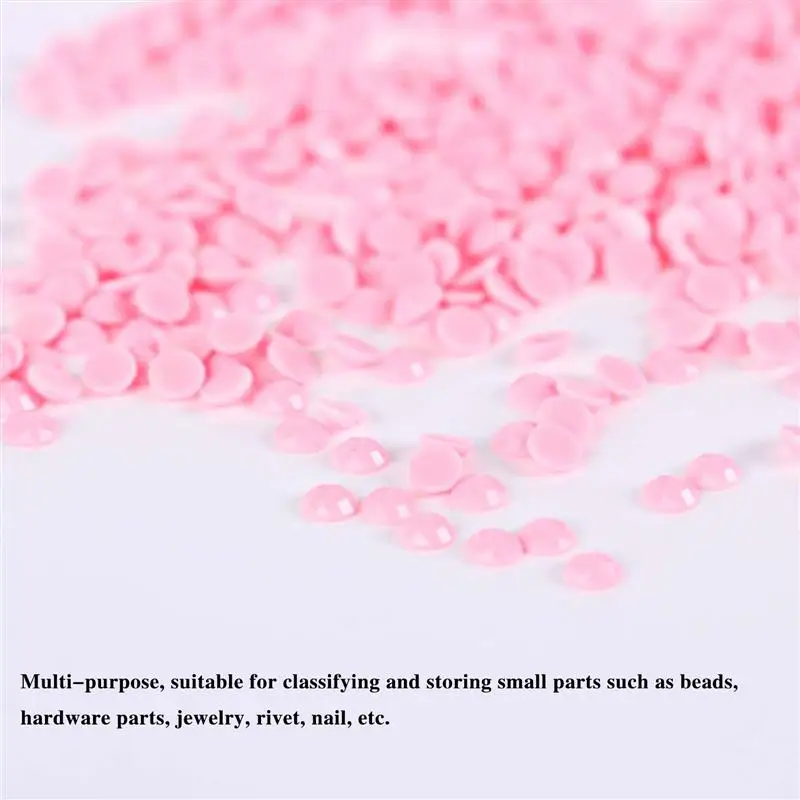 Коробка для хранения электронных деталей прозрачная пластиковая коробка со