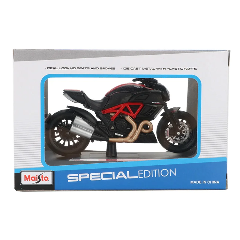 Модель мотоцикла Maisto 1:18 игрушка из сплава модель велосипеда углеродного