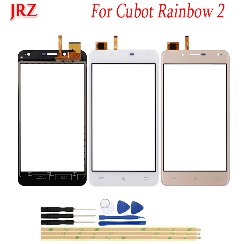 Сенсорный экран 5 0 дюйма для телефона переднее стекло объектив Cubot Rainbow 2