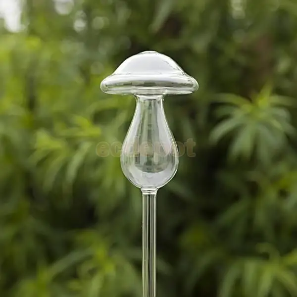 

Snail + Mushroom Glass Watering Cans Sprayers drip irrigation emitter automatic
