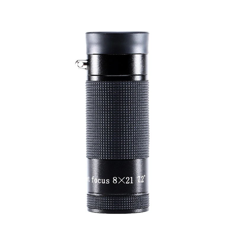 Universal mobile phone external Mini single tube 8X21 HD Low light level night vision Lens 62 telescope | Инструменты