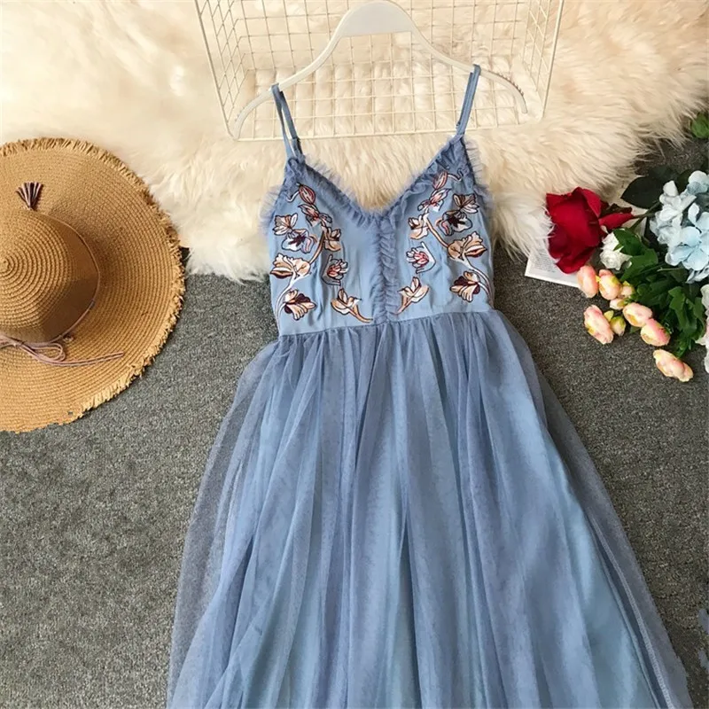 Женское платье с цветочной вышивкой и кружевами для вечеринок Vestidos стрейчевое