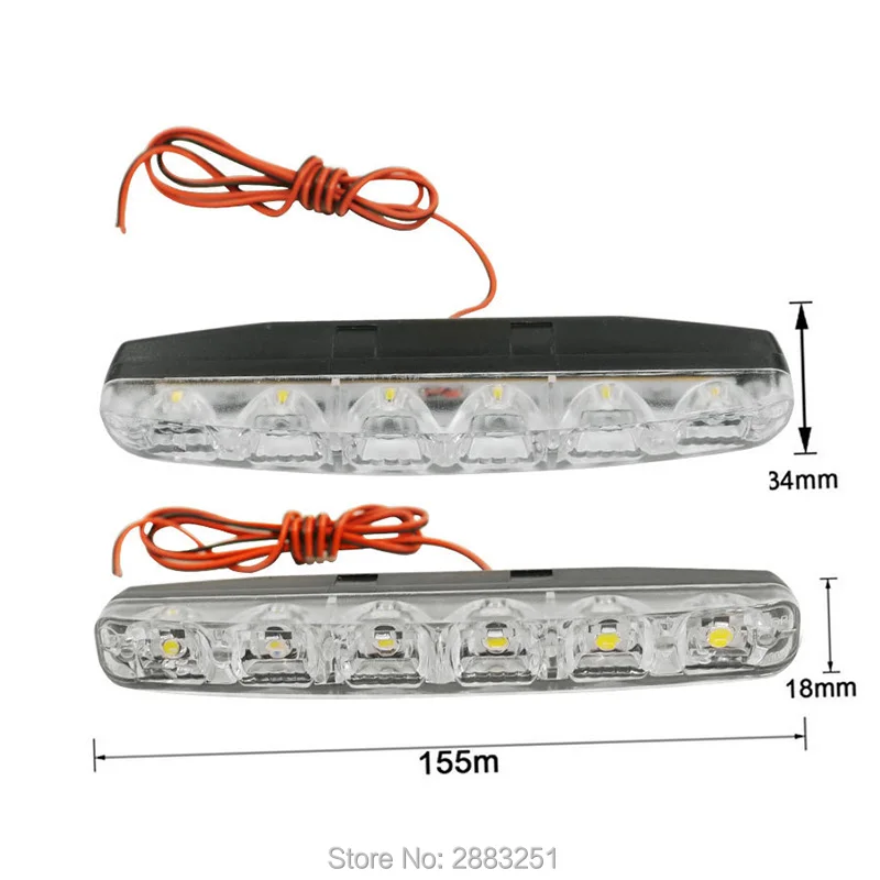 1 шт. 12 В постоянного тока водонепроницаемая мотоциклетная фара для мотоцикла
