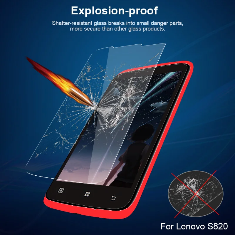 Закаленное стекло для Lenovo S1 Передняя пленка защита экрана закаленное телефона