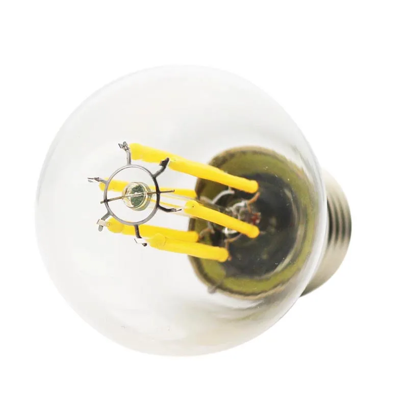 Светодиодный лампы ретро Edison LED светильник лампочка E26 110V 4W G45 нити Винтаж ампулы