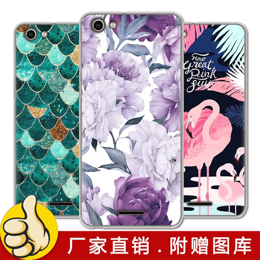 TPU Silicone Cover For Condor Plume P6 Pro Lte Cute Design Colorful Painted Soft Phone Case Transparent |