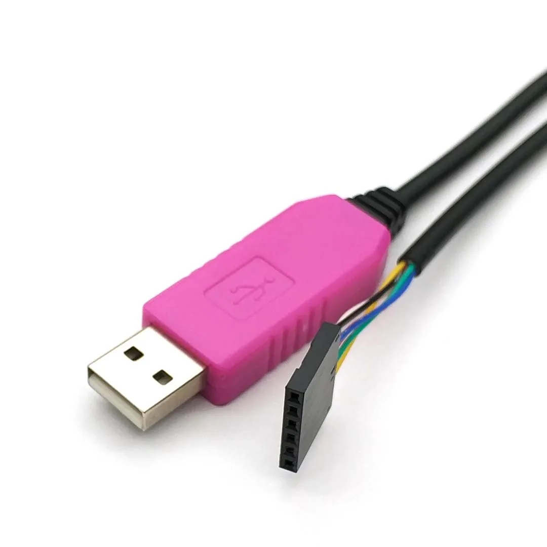 PL2303 HXD 6-контактный USB TTL RS232 Преобразователь последовательного кабеля PL2303HXD совместимый с Win XP/VISTA/7/8/8.1/Android OTG