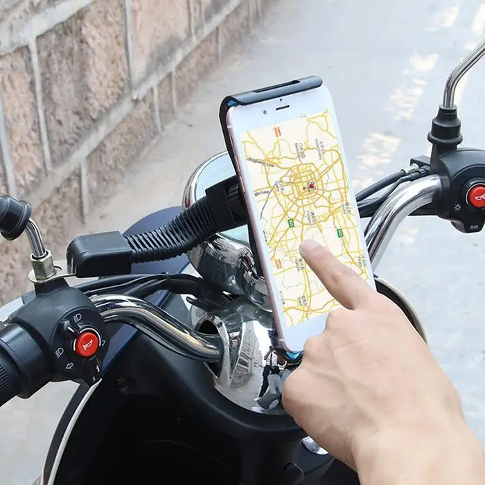 Универсальный автомобильный держатель для телефона мотоцикла в автомобиле GPS