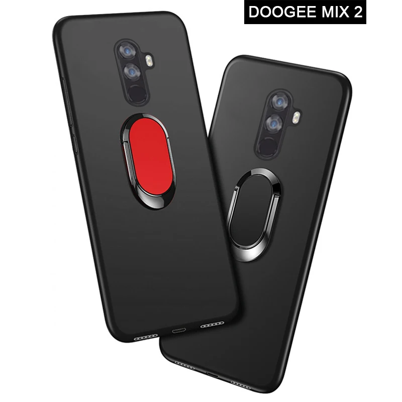Чехол Doogee Mix 2 для телефона роскошный мягкий черный силиконовый чехол 6 0 дюйма Для