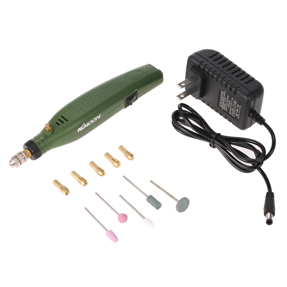 

KKmoon AC110V-230V Mini Electric Grinding Set Electric Drill Grinder Tool Milling Polishing Drilling Cutting Engraving Tool Kit