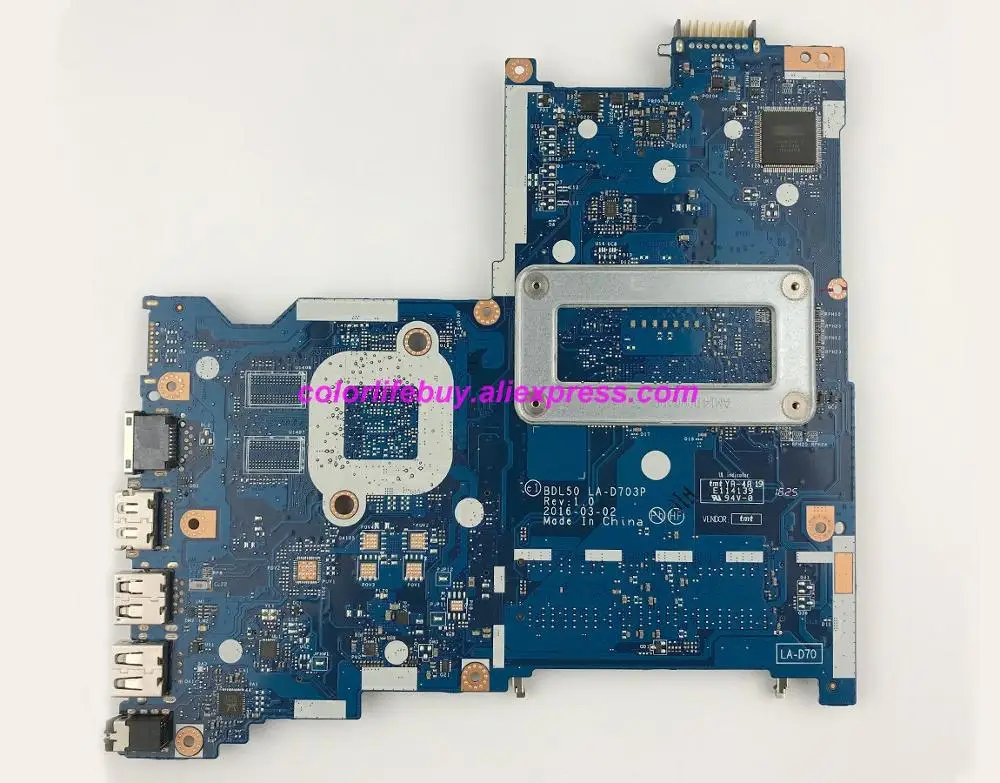 Оригинальная материнская плата для ноутбука 854941 601 001 UMA w i3 5005U CPU BDL50 LA D703P HP серии 15
