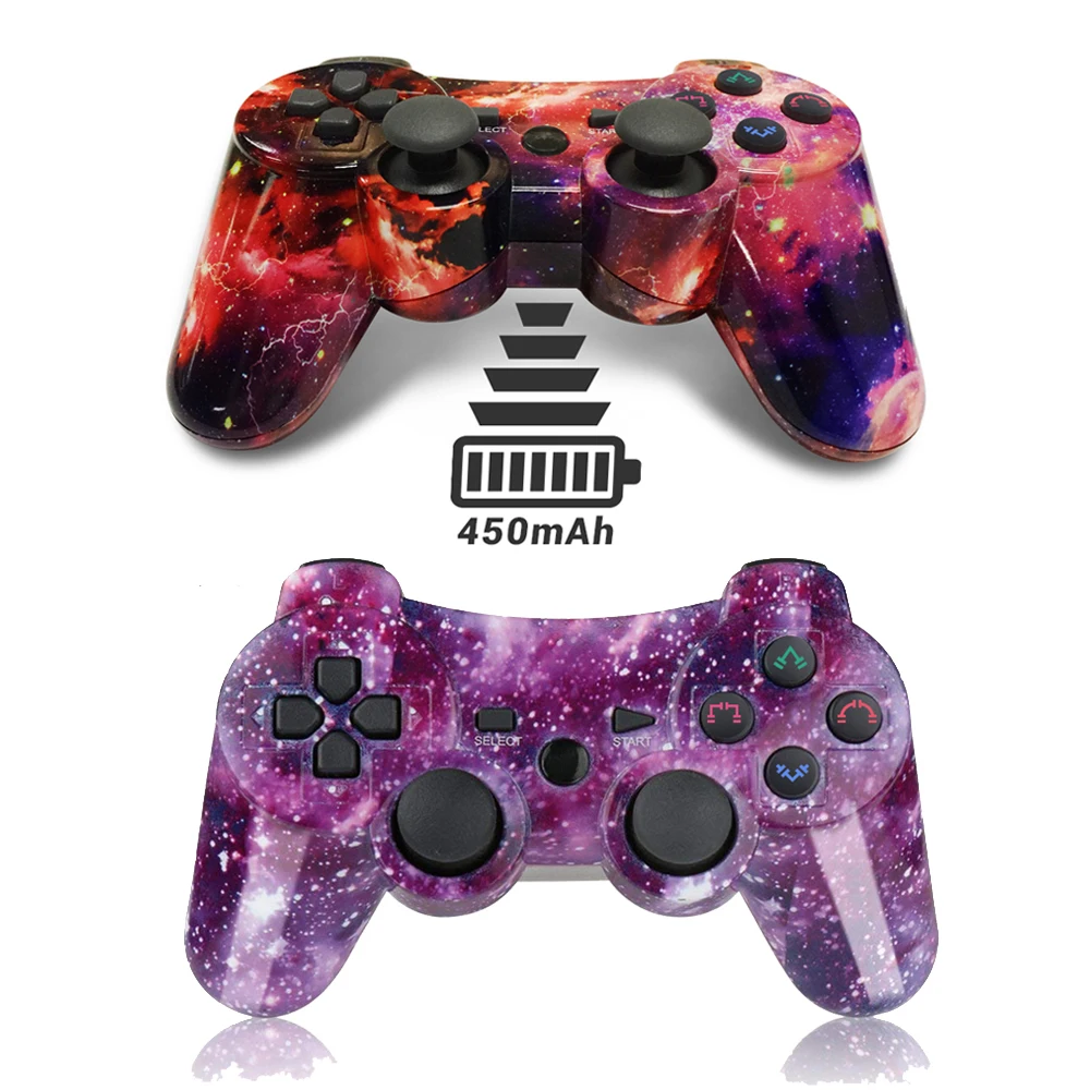 K ISHAKO Favourite для совместимого геймпада Ps3 Bluetooth Джойстик вибратор SIXAXIS контроллер