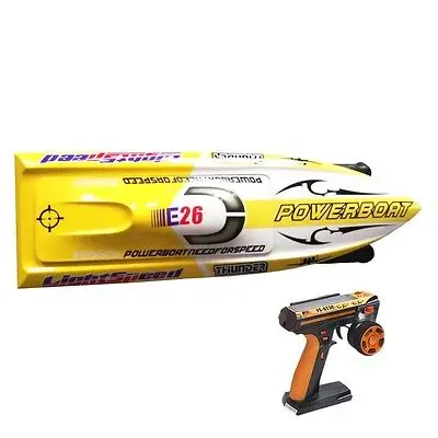 E26 RTR Thunder стекловолокно электрическая гоночная скоростная лодка W/2550KV