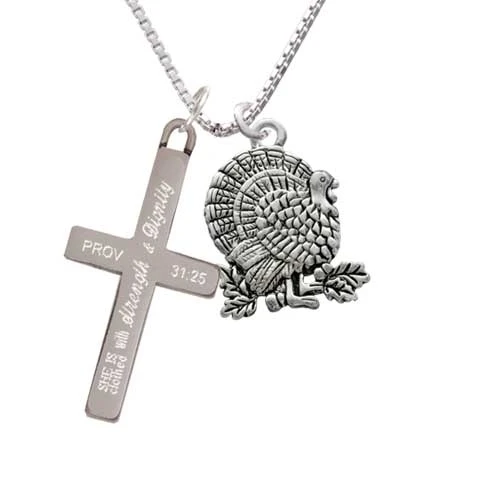 Древняя индейка-сила и достоинство-ожерелье с крестом | Украшения аксессуары