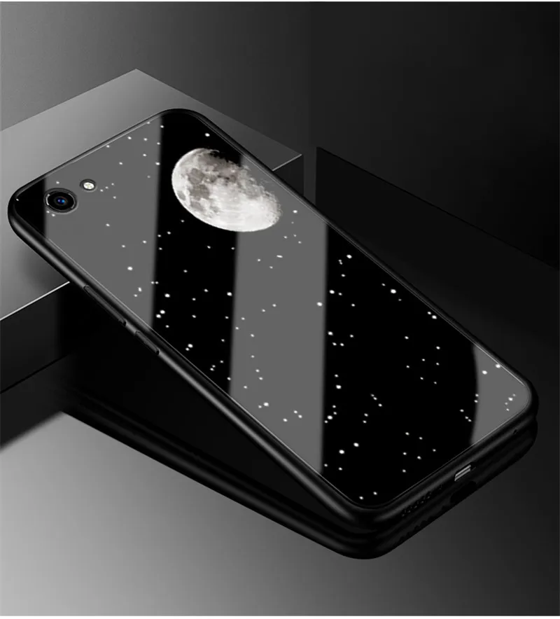 Чехол для Vivo Y91C V17 S1 Y17 роскошный стеклянный ЧЕХОЛ ДЛЯ Y81 чехол Y 81 1808 Y12 Y15