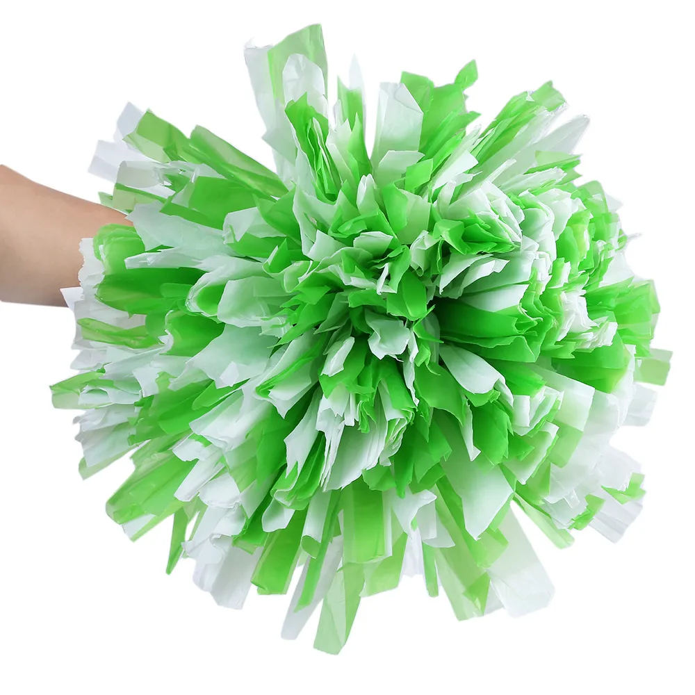 Красочный пластиковый Pom Poms игра черлидер веселый помпон для спорта
