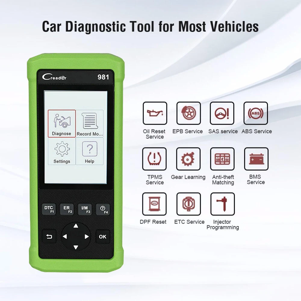 Launch X431 CReader 981 профессиональный автомобильный диагностический сканер OBD2