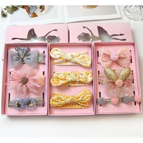3 шт. милая повязка на голову с бантом для маленьких девочек аксессуары волос |