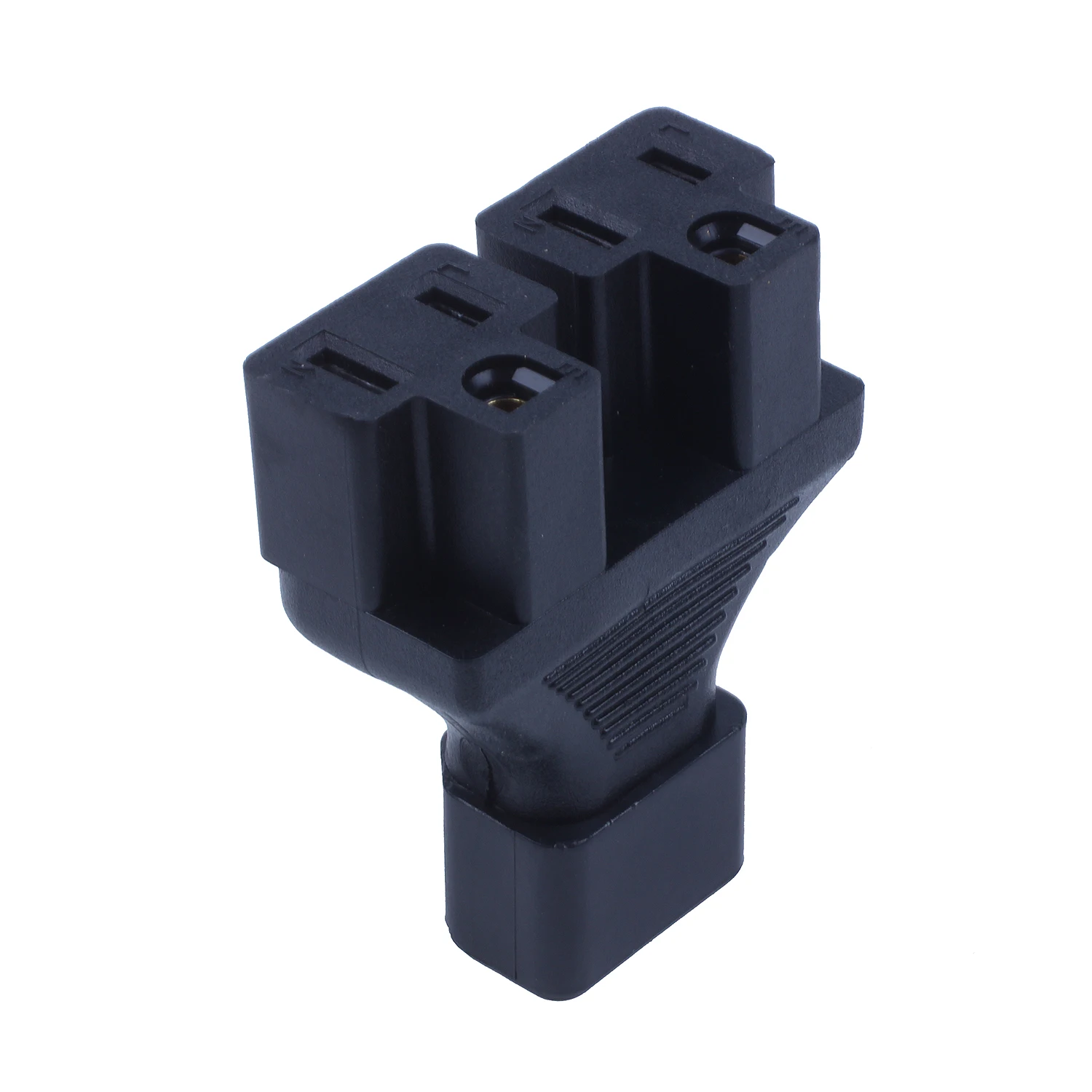 IEC 320 C14 до 2 x Nema 5-15R адаптер питания До 2x US 3pin Женский Черный | Электроника