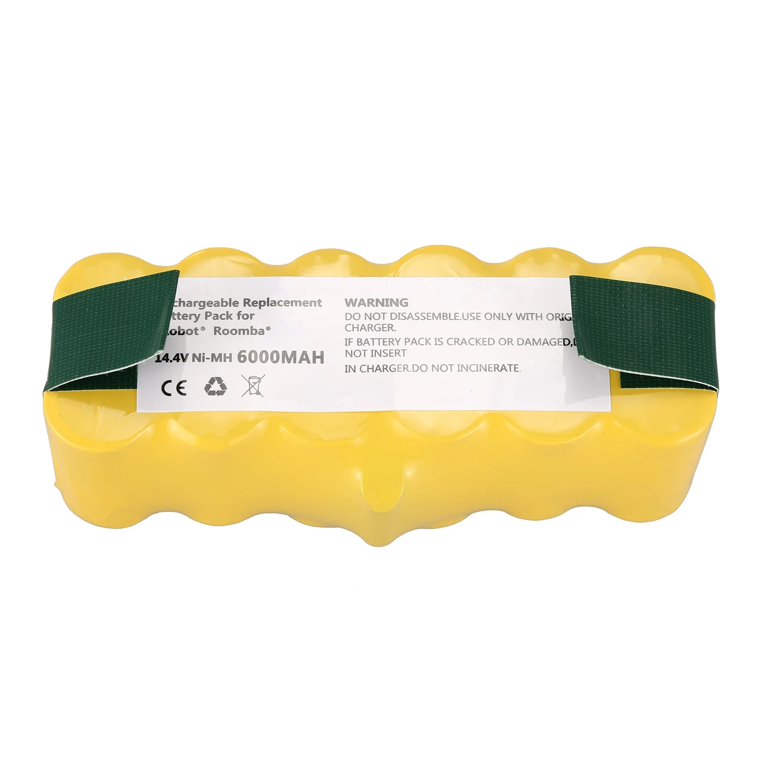Аккумулятор Ni-Mh 14,4V 6000Mah для Roomba 500 510 530 531 535 540 545 550 560 562 570 580 581 600 780.