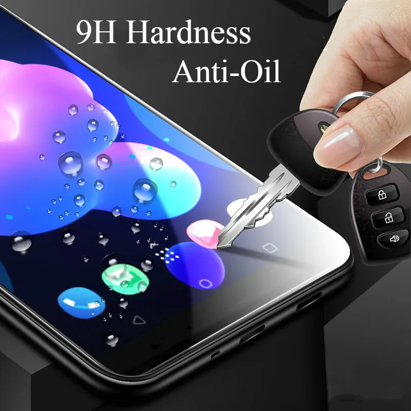 2.5D полное покрытие из закаленного стекла для htc Desire U12 U11 Plus M10 Life 12S 5 2 7 дюймовый