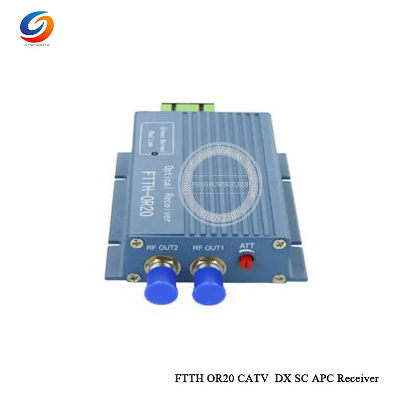 Алюминиевый Разъем CATV FTTH AGC Micro SC APC DX с 2 выходными портами WDM для PON OR20 волоконно