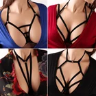 Morease бондаж сексуальная грудь портупея для женщин секс-игрушки взрослые игры Черный Эротическое очаровательное искушение сдерживающее тело связывание