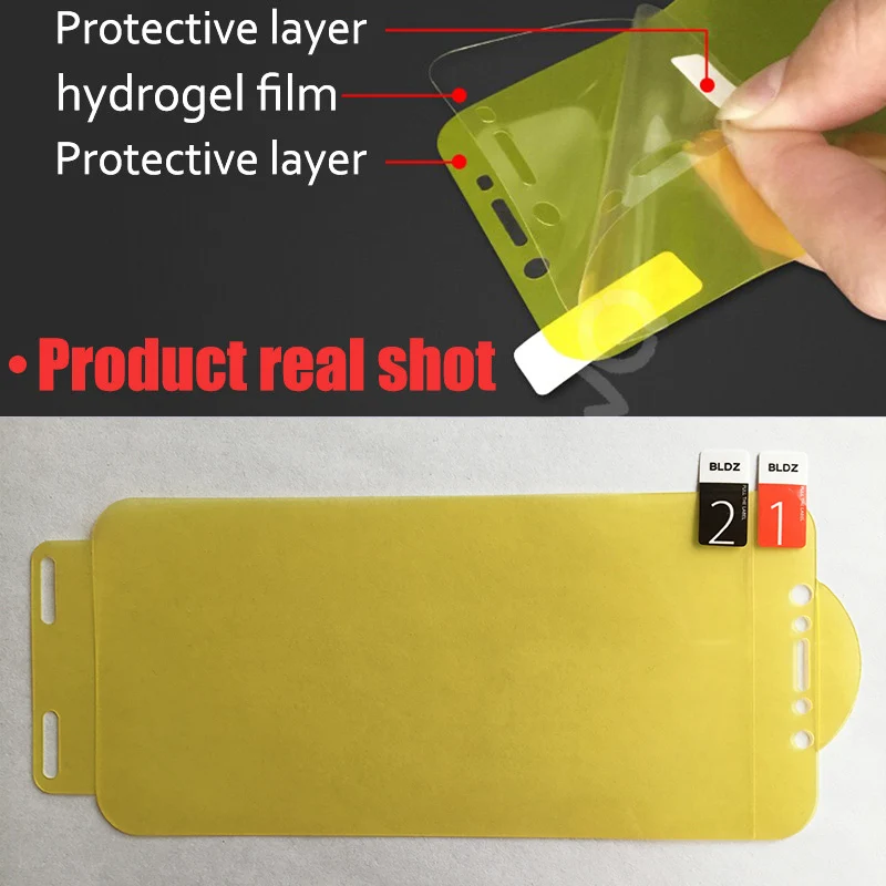 Новая 8D полностью покрывающая Гидрогелевая пленка для Apple iPhone Xs Max XR X защитная