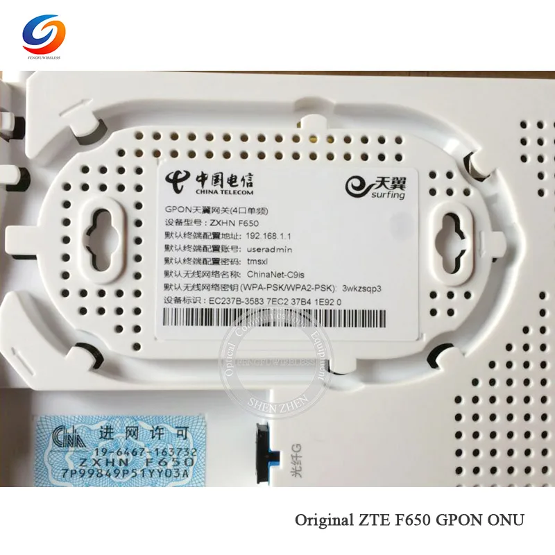 Лучшая цена zte F650 1GE+ 3FE+ 1POTS+ USB+ wifi 2,4G Внутренняя антенна GPON ONT ONU маршрутизатор модем английский firewire