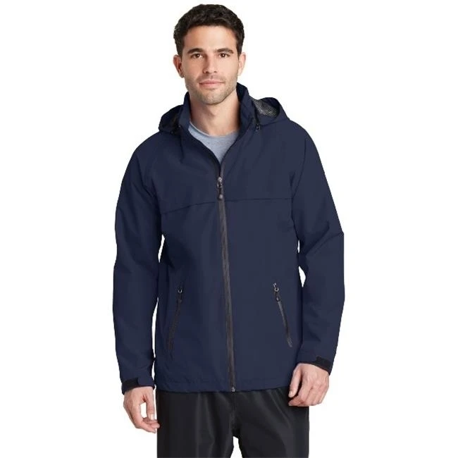 Port Authority J333 Мужская водостойкая куртка Torrent True Navy Small|Мужские куртки| |