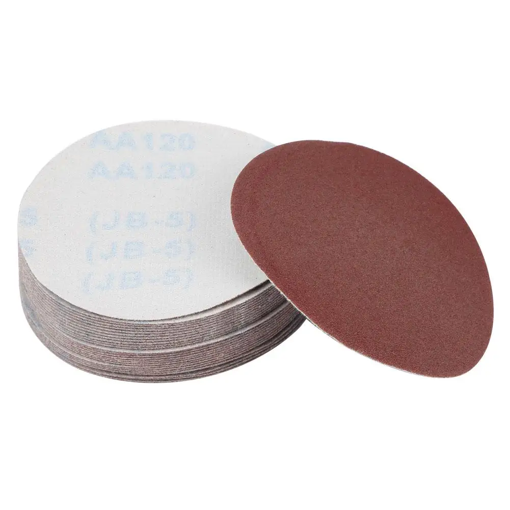 30PCS 5in Round Sandpaper 80 120 150 180 240# Grit Sand Polishing Paper Sandpapers High Quality | Инструменты