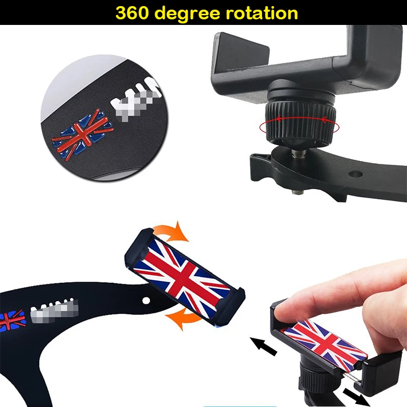 (1) поворотный держатель для смартфона MINI Cooper R60 R61 и R55 R56 F54 F55 F56 F57 F60|Наклейки на