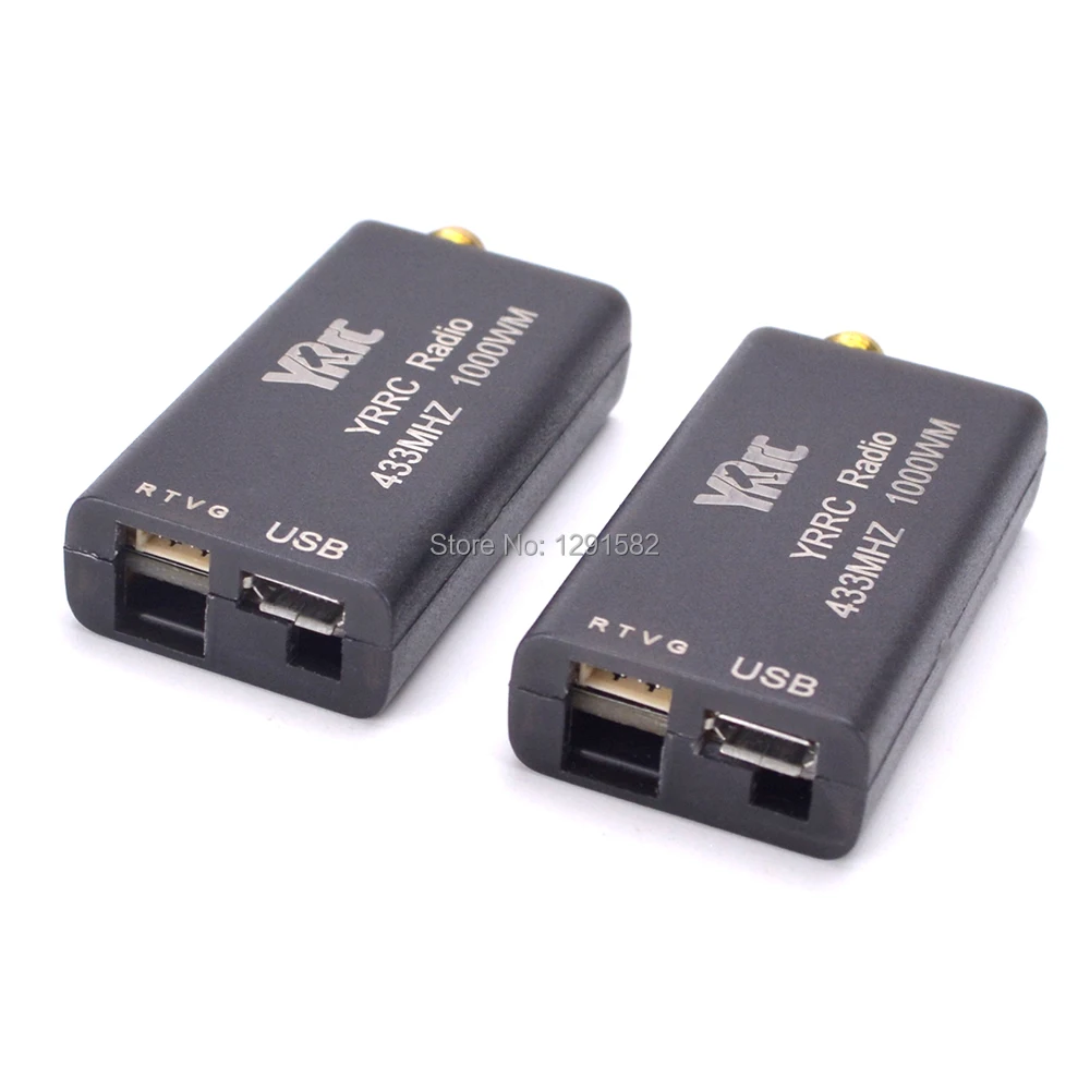 Телеметрический радиоприемник 3DR 433 МГц 1000 МВт TTL и USB порт для передачи данных