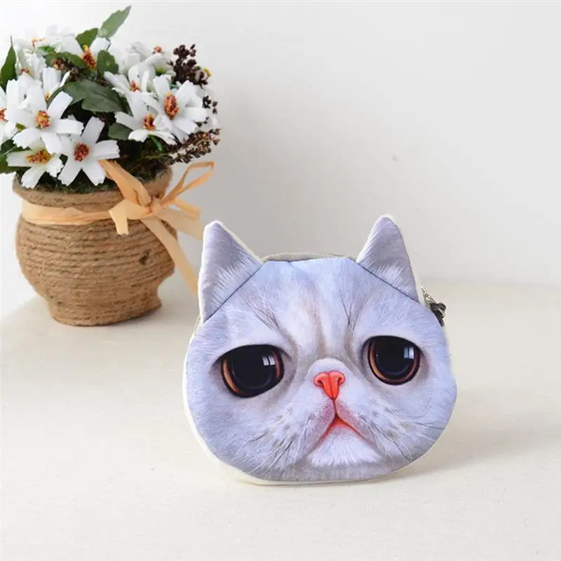 Кошелек с 3D принтом Тигр Лев леопард 2018|Кошельки для монет| |